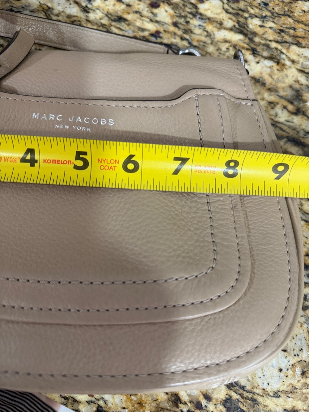 Marc Jacobs Tan Crossbody Saddle Bag - Picture 12 of 13